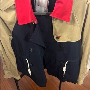 Tommy Hilfiger Red and Navy Jacket